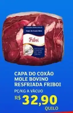 Assaí Atacadista Capa do coxão mole bovino resfriada friboi oferta