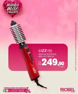 Rio Bel LIZZ PRO escova rotativa red hot bivolt oferta