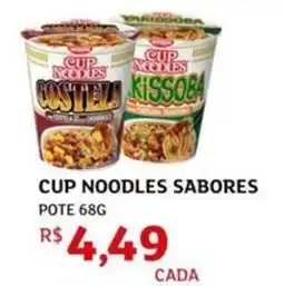 Assaí Atacadista Cup noodles sabores pote oferta