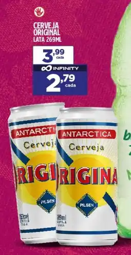 Preço & Cia Cerveja original lata oferta