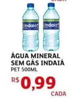 Assaí Atacadista Água mineral sem gás indaiá oferta