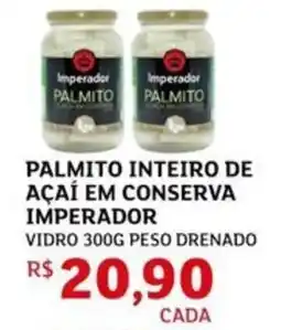 Assaí Atacadista Palmito inteiro de açaí em conserva imperador oferta