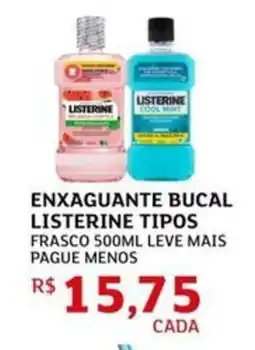 Assaí Atacadista Enxaguante bucal listerine tipos oferta