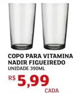 Assaí Atacadista Copo para vitamina nadir figueiredo unidade oferta