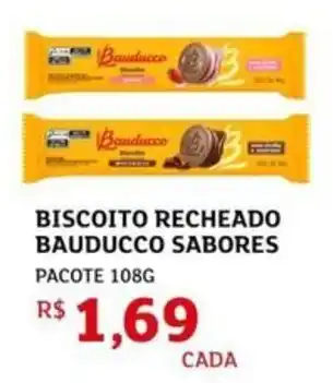 Assaí Atacadista Biscoito recheado bauducco sabores oferta