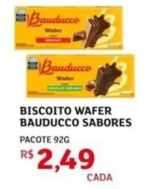 Assaí Atacadista Biscoito wafer bauducco sabores oferta