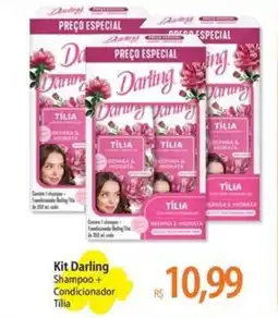 Atacadão Kit Darling Shampoo + Condicionador Tilia oferta