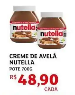 Assaí Atacadista Creme de avelā nutella oferta