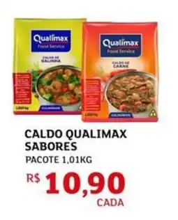 Assaí Atacadista Caldo qualimax sabores pacote oferta