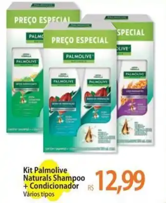 Kit Palmolive Naturals Shampoo +Condicionador Vários tipos
