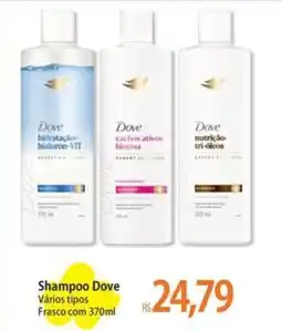Atacadão Shampoo Dove Vários tipos Frasco oferta