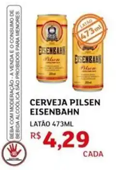 Assaí Atacadista Cerveja pilsen eisenbahn latão oferta