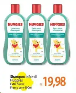 Atacadão Shampoo Infantil Huggies oferta