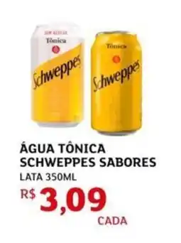 Assaí Atacadista Água tônica schweppes sabores oferta