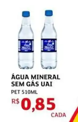 Assaí Atacadista Água mineral sem gás uai oferta