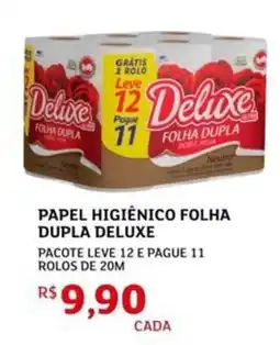 Assaí Atacadista Papel higiênico folha dupla deluxe oferta