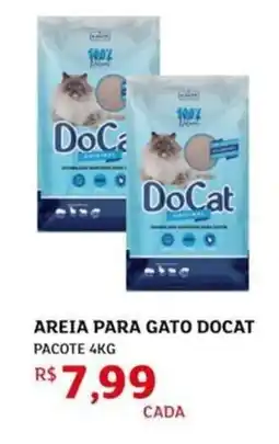 Assaí Atacadista Areia para gato docat pacote oferta