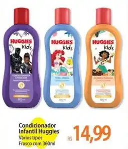Atacadão Condicionador Infantil Huggies Vários tipos Frasco oferta