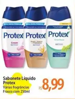 Atacadão Sabonete Líquido Protex Várias fragrâncias Frasco oferta