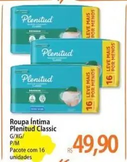 Atacadão Roupa Íntima Plenitud Classic oferta