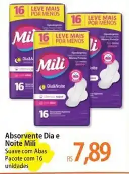 Atacadão Absorvente Dia e Noite Mili oferta