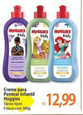 Creme para Pentear Infantil Huggies Vários tipos Frasco