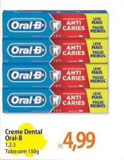 Atacadão Creme Dental Oral-B 1.2.3 Tubo oferta