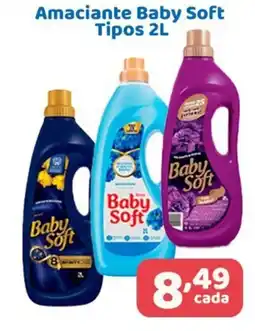 X Supermercados Amaciante Baby Soft Tipos oferta