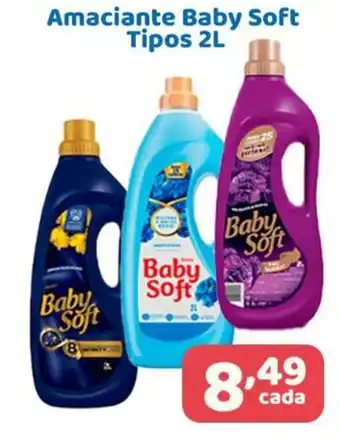 Amaciante Baby Soft Tipos