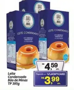 Fort Atacadista Leite Condensado Bão de Minas TP oferta
