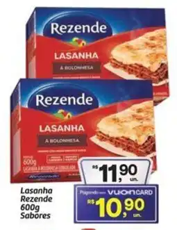 Fort Atacadista Lasanha Rezende Sabores oferta