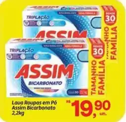 Fort Atacadista Lava Roupas em Pó Assim Bicarbonato oferta