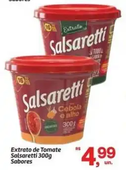Fort Atacadista Extrato de Tomate Salsaretti Sabores oferta