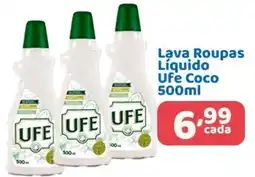X Supermercados Lava Roupas Líquido Ufe Coco oferta