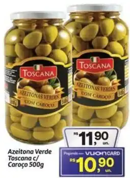 Fort Atacadista Azeitona Verde Toscana c/ Caroço oferta