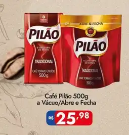 Supermercados Rondon Café Pilão oferta