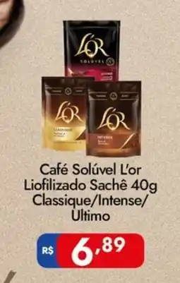 Supermercados Rondon Café Solúvel L'or Liofilizado Sachê oferta