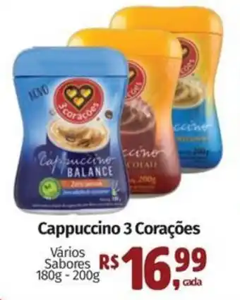 Cappuccino 3 Corações