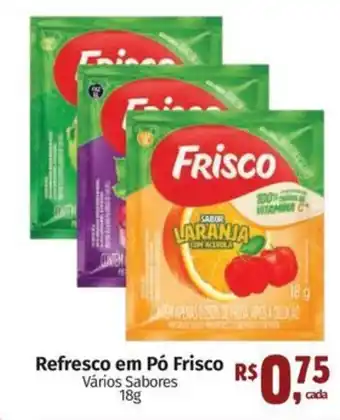 Refresco em Pó Frisco