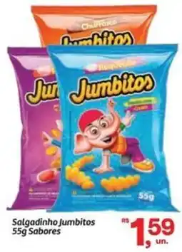 Fort Atacadista Salgadinho Jumbitos Sabores oferta