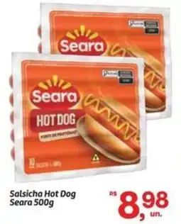 Fort Atacadista Salsicha Hot Dog Seara oferta