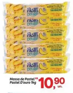 Fort Atacadista Massa de Pastel Pastel D'ouro oferta