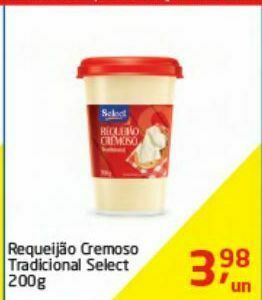 Tenda Atacado Requeijão cremoso select 200g oferta