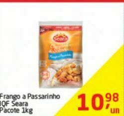 Tenda Atacado Frango a passarinho seara kg oferta