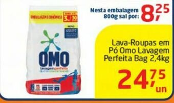 Tenda Atacado Lava-roupas em pó omo 2.4kg oferta