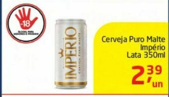 Tenda Atacado Cerveja puro malte império lata 350ml oferta