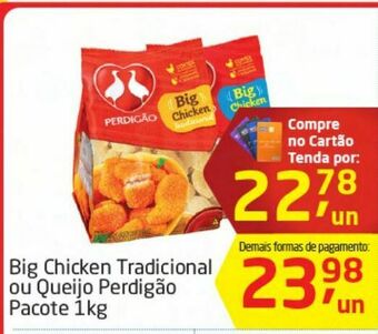 Tenda Atacado Big chicken tradicional ou queijo perdigão kg oferta