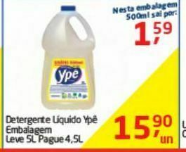 Tenda Atacado Detergente líquido ypê oferta