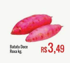 Batata doce roxa kg.