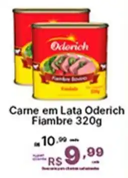 Super Lagoa Carne em Lata Oderich Fiambre oferta